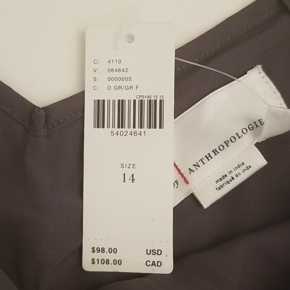 NWT Anthropologie Amelie Sequin Camisole Sz 6, 14 - Picture 9 of 10